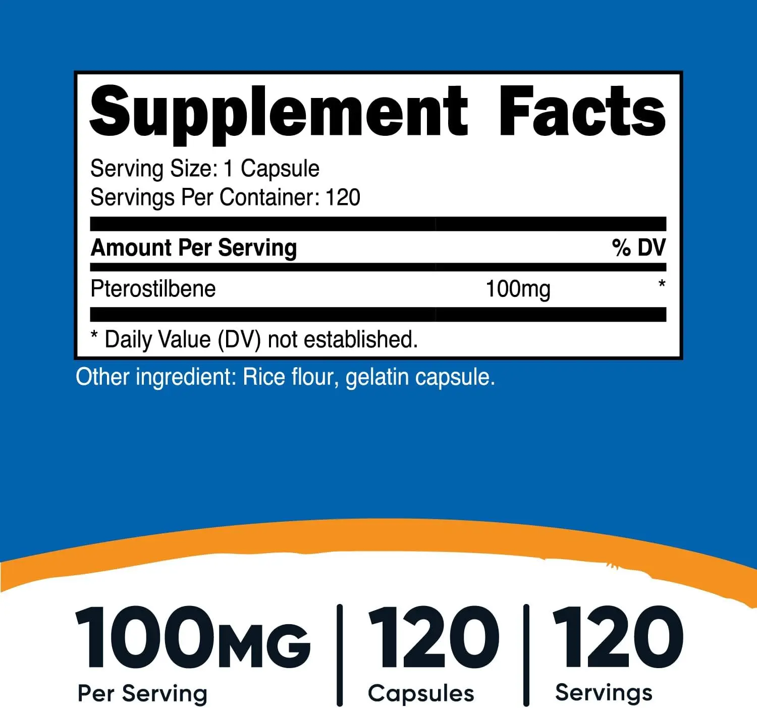 Nutricost Pterostilbene 100mg, Capsules